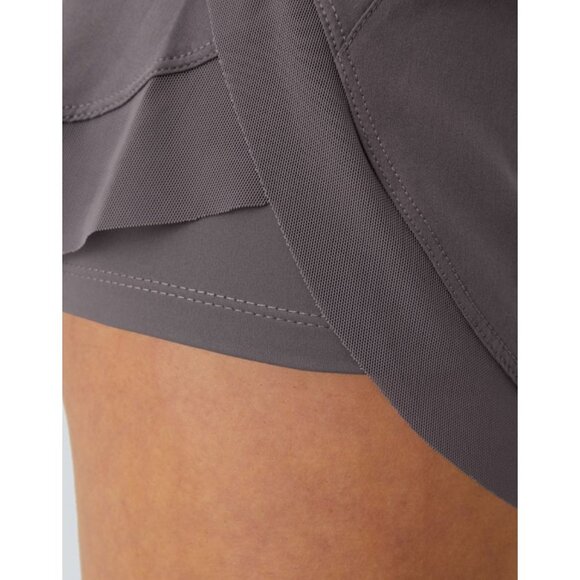 Halara Drawstring Contrast Mesh 2-in-1 Shorts Sz 2XL Womens Blue with Underliner - Picture 6 of 12